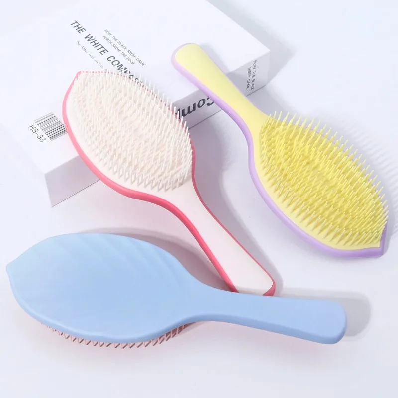 1pcs leaf shaped fine toothed  – Comb Fine Tooth recenzja i cena