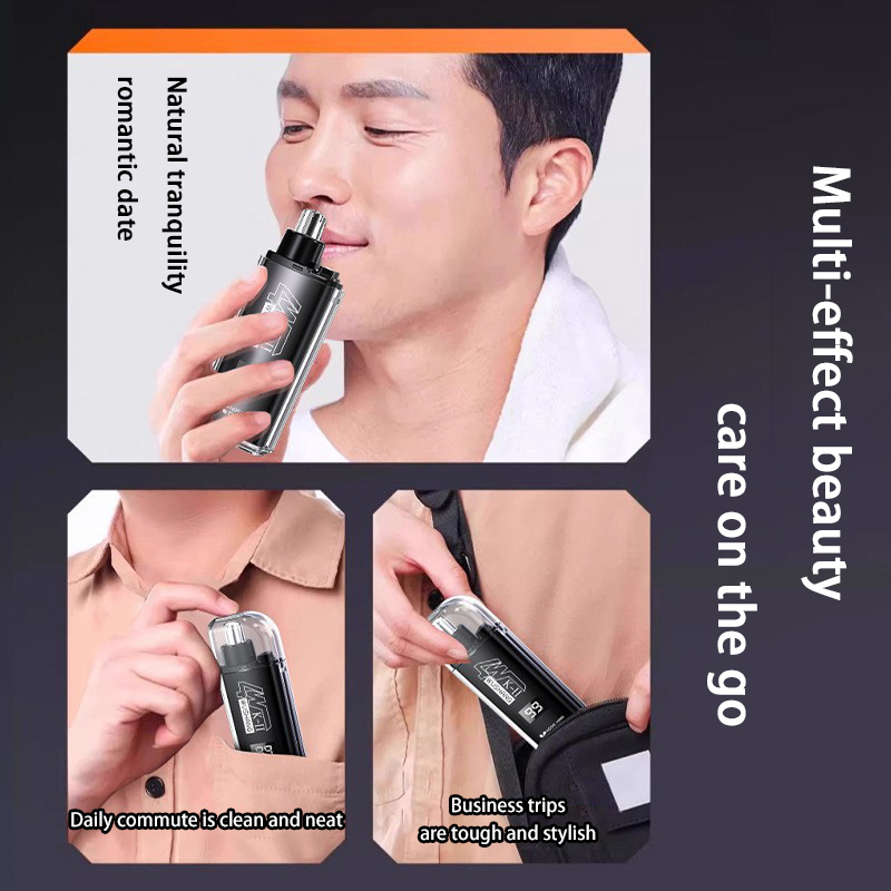 New Nose Hair Trimmer Portable – Men'S Grooming Room recenzja i cena