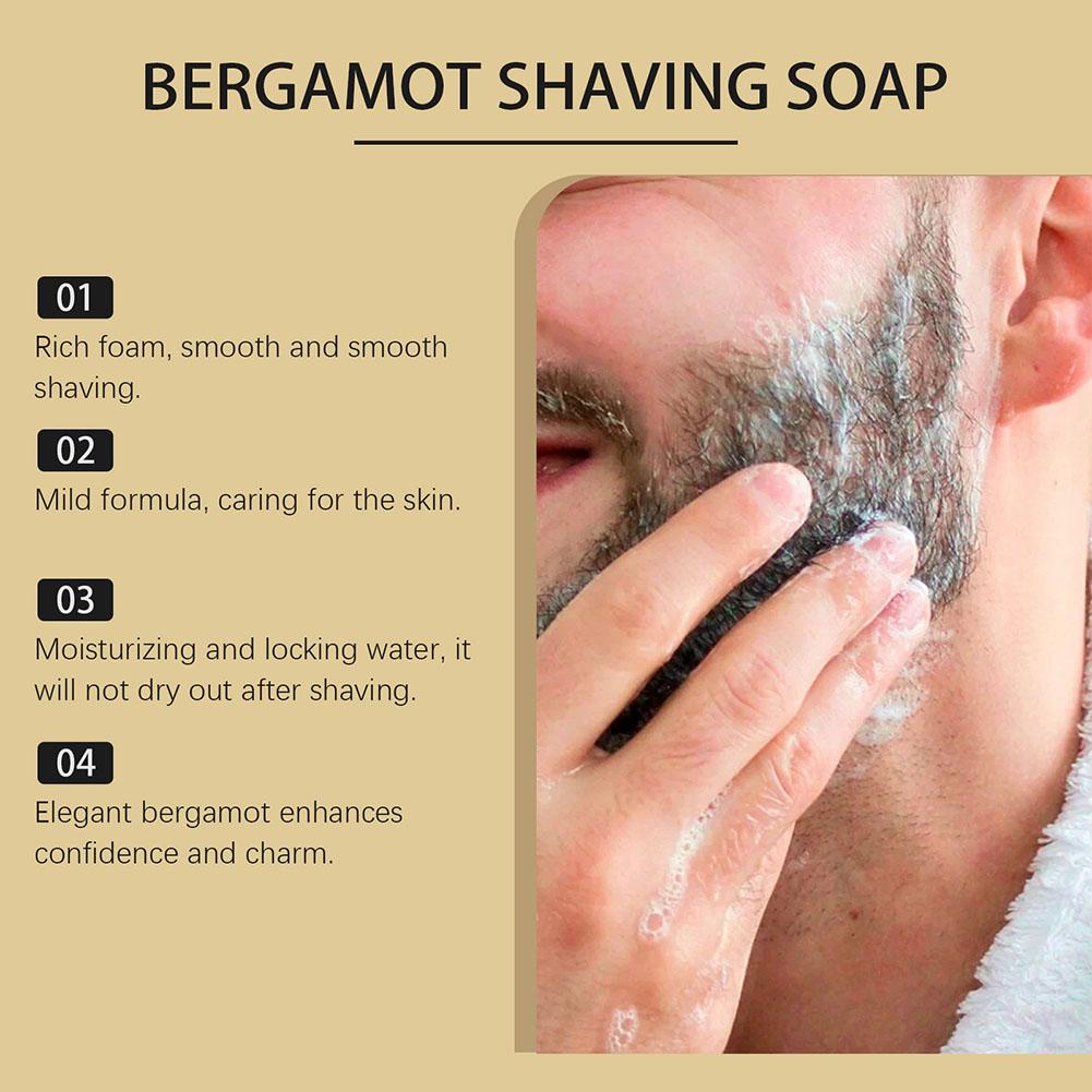 Bergamot Shaving Soap for Men  – Men'S Beard Grooming recenzja i cena