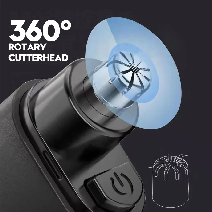 Rechargeable Nose Hair Trimmer – Men'S Grooming Facial recenzja i cena