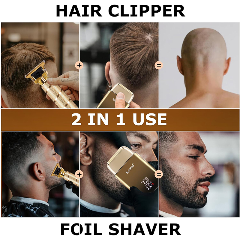 Kemei KM-TX10 T9 Hair Trimmer  – Men'S Grooming Organizer recenzja i cena