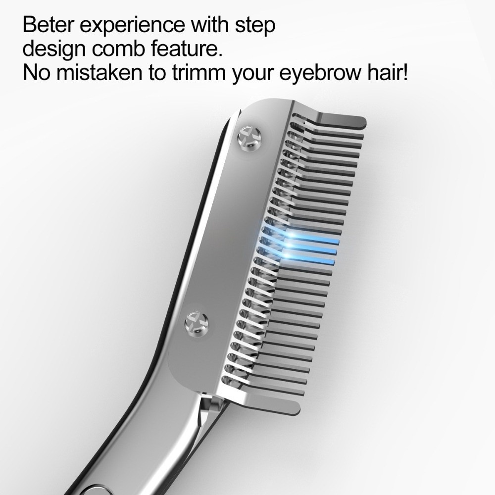 Stainless Steel Eyebrow Scisso – Grooming Men'S Eyebrows recenzja i cena