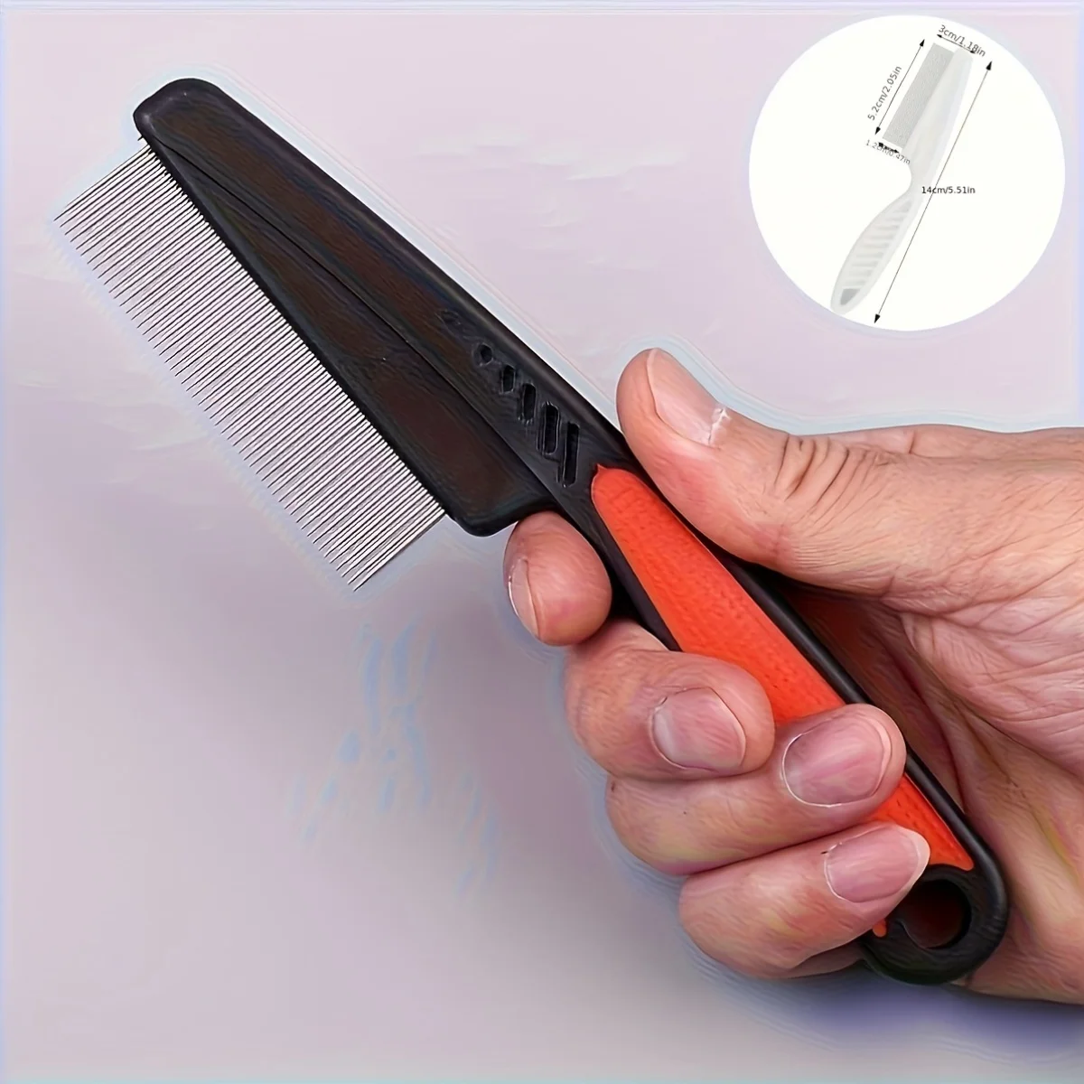 1-piece set combination, stain – Comb Fine Tooth recenzja i cena