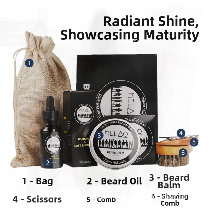 Men's Beard Care Kit - 5-Piece – Men'S Grooming Aftershave recenzja i cena