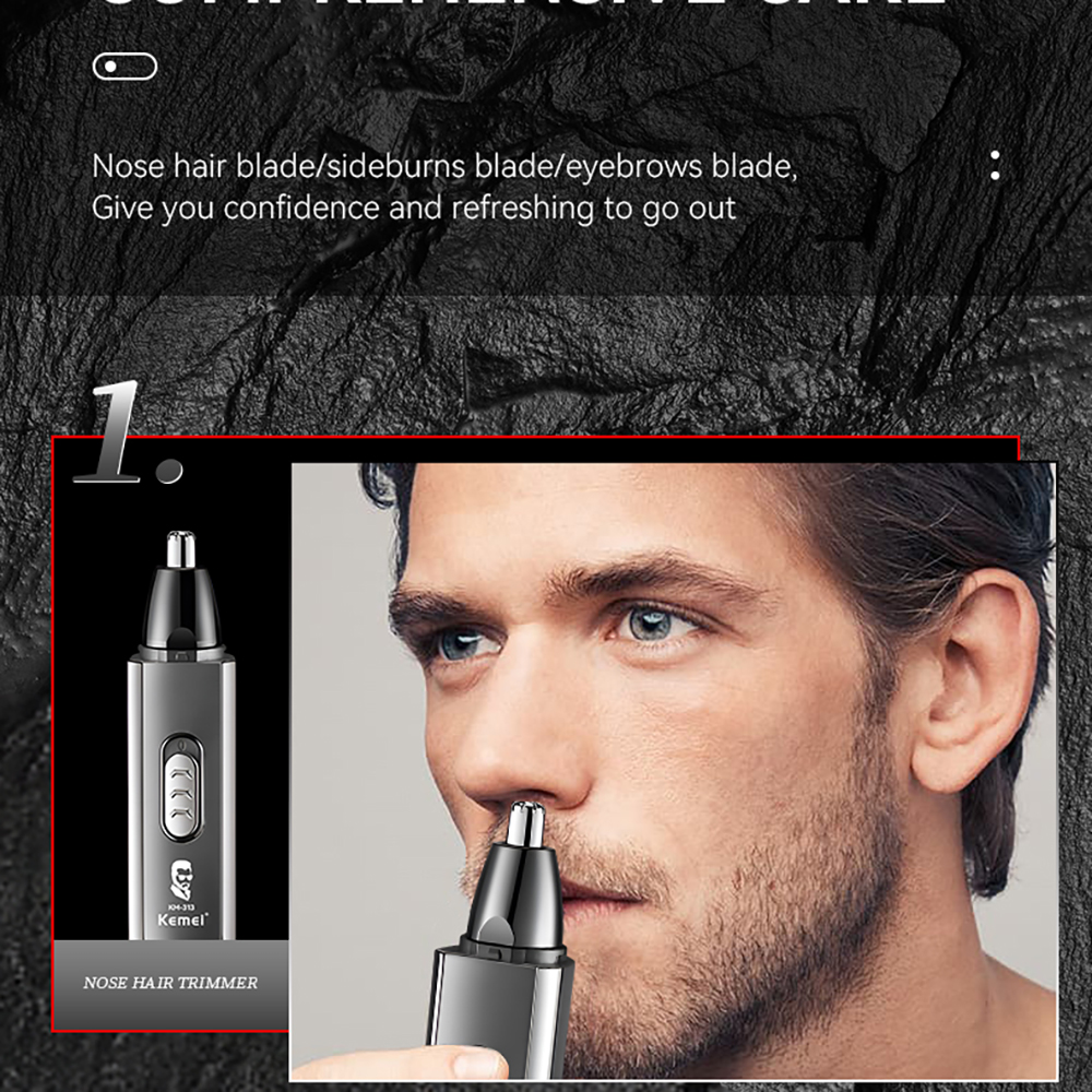 Kemei Multifunction Ear and No – Grooming Men'S Eyebrows recenzja i cena