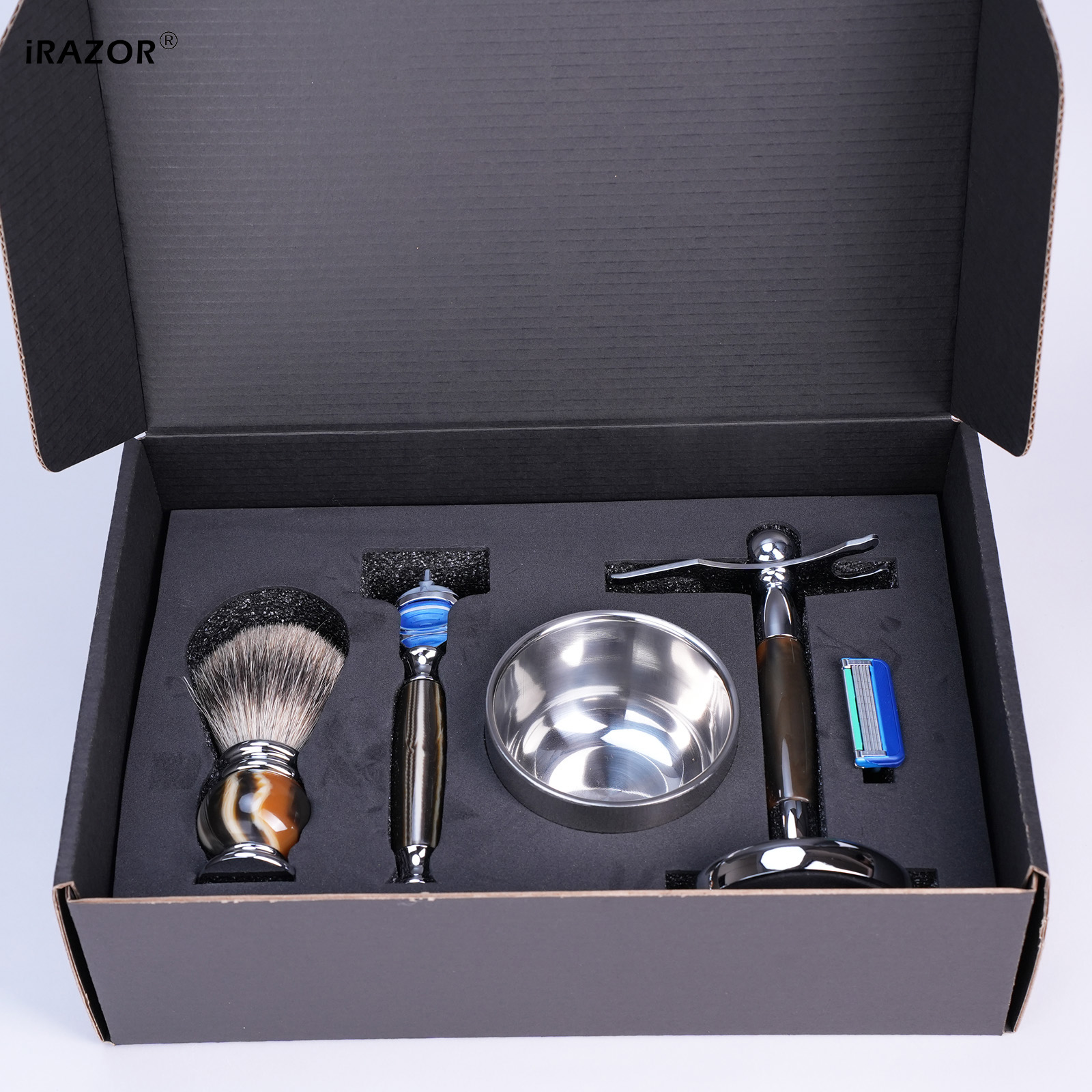 iRAZOR Luxury 5-Blade F5 Fusio – Men'S Grooming Organizer recenzja i cena