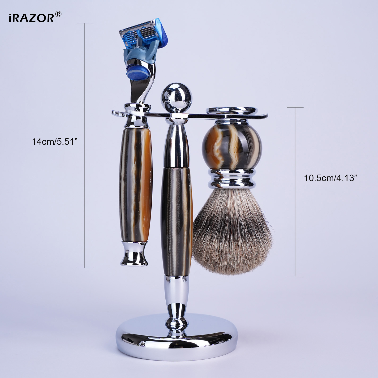 iRAZOR Luxury 5-Blade F5 Fusio – Men'S Grooming Organizer recenzja i cena