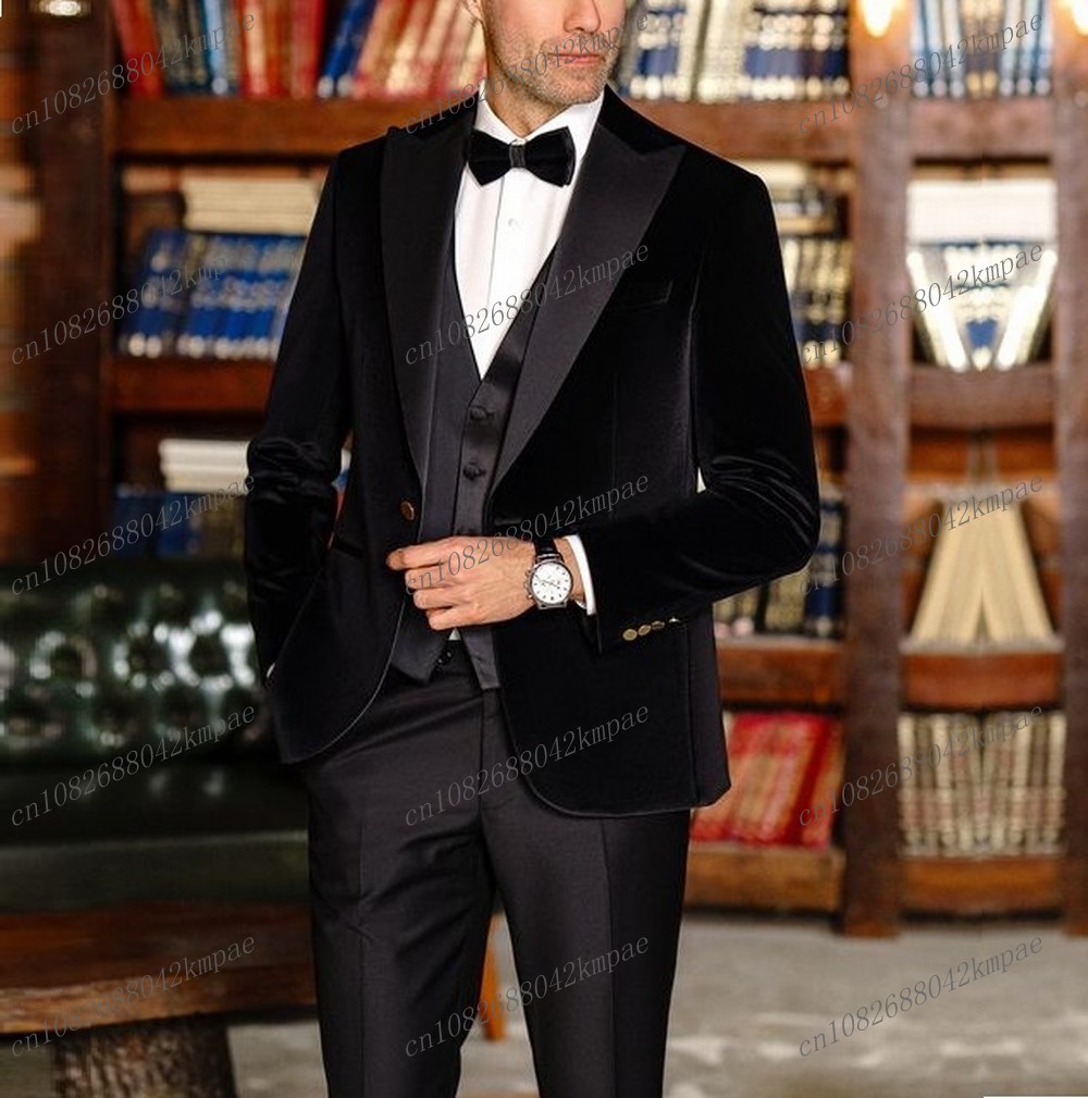 Black Velvet Jacke Men Suit Fo – Jack Men'S Grooming recenzja i cena