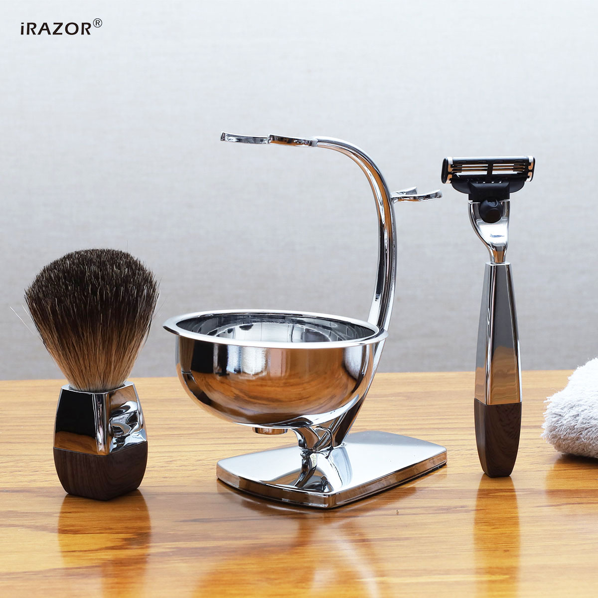 iRAZOR Professional Wet Shavin – Men'S Grooming Organizer recenzja i cena