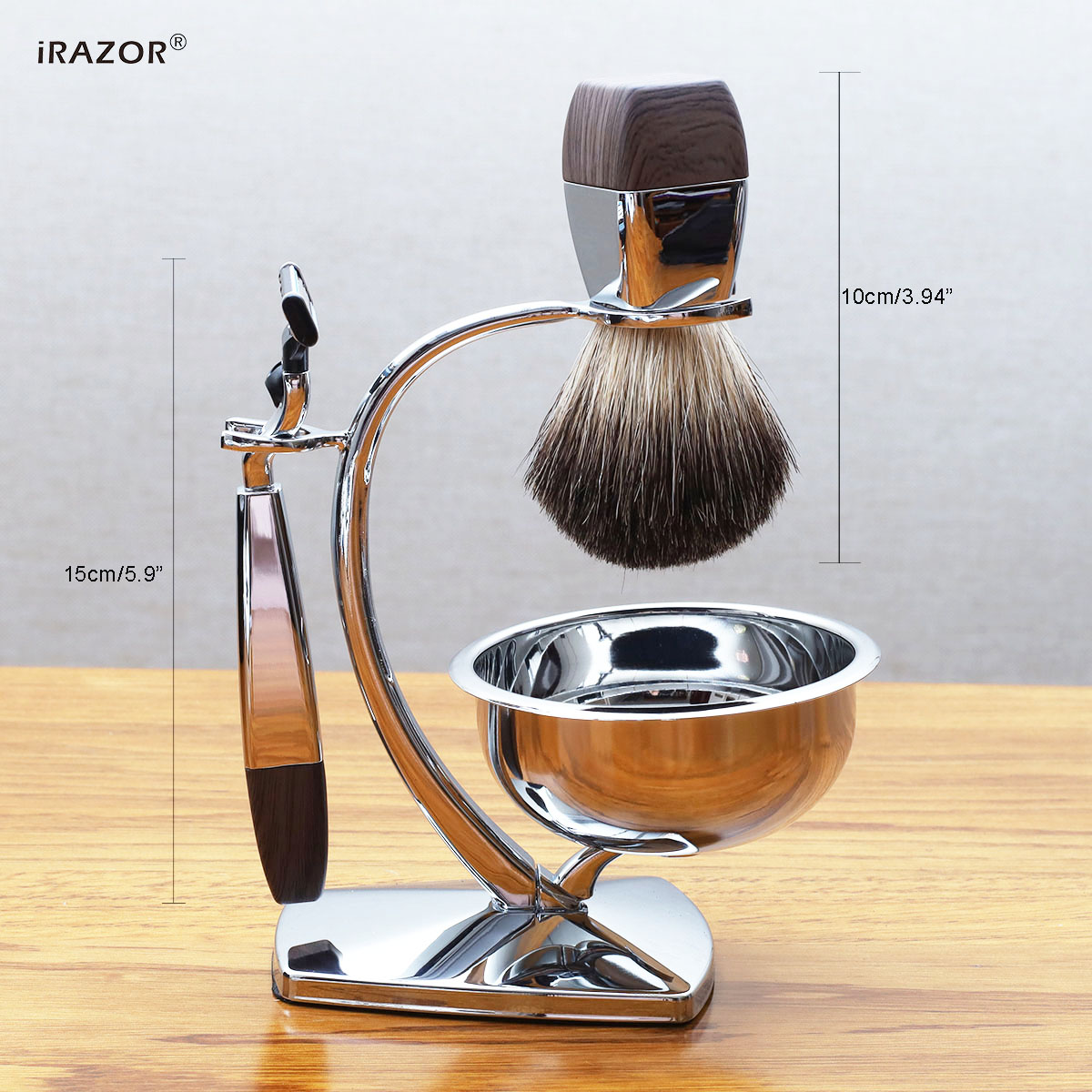 iRAZOR Professional Wet Shavin – Men'S Grooming Organizer recenzja i cena