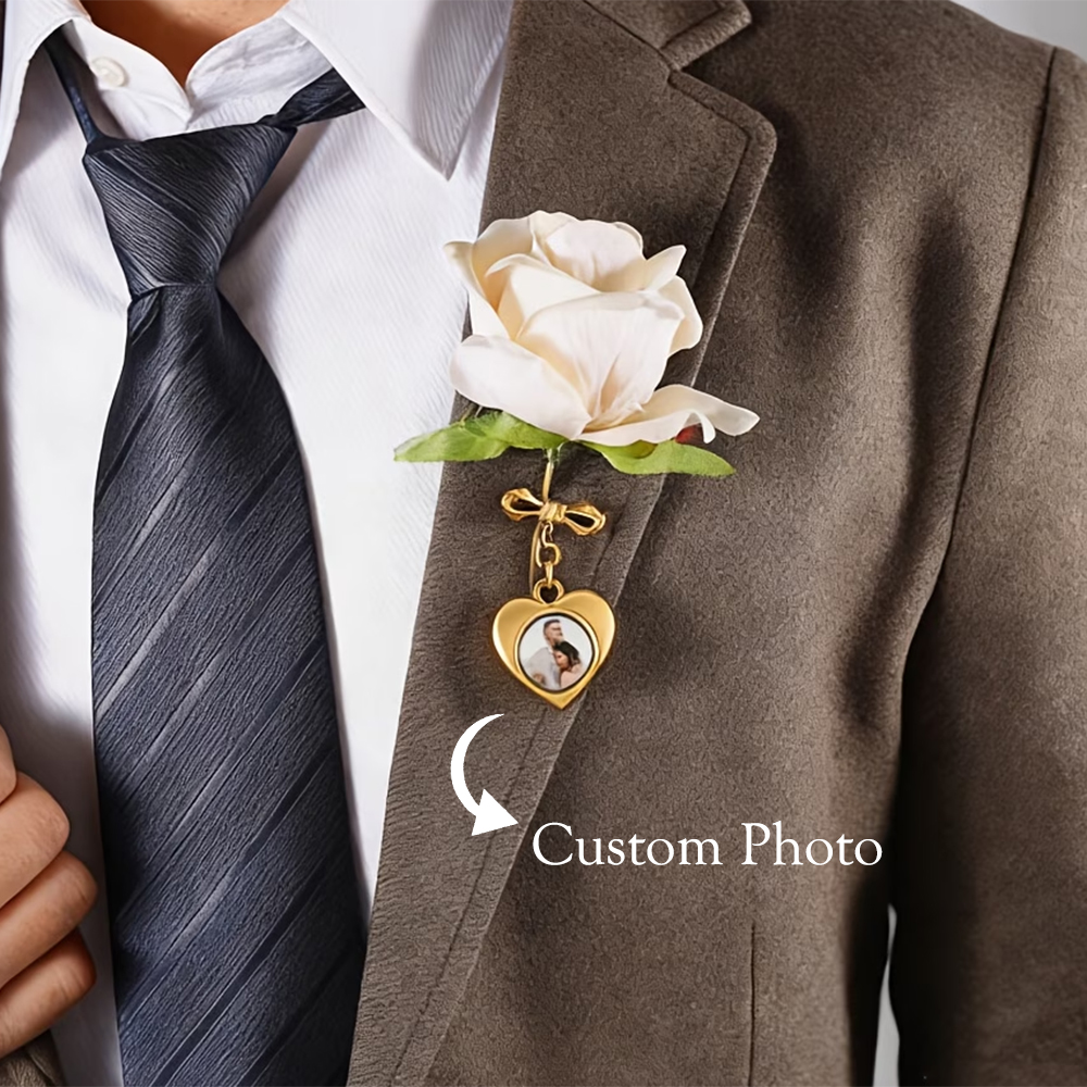 Custom Photo Brooch For Women  – Men'S Grooming Pictures recenzja i cena