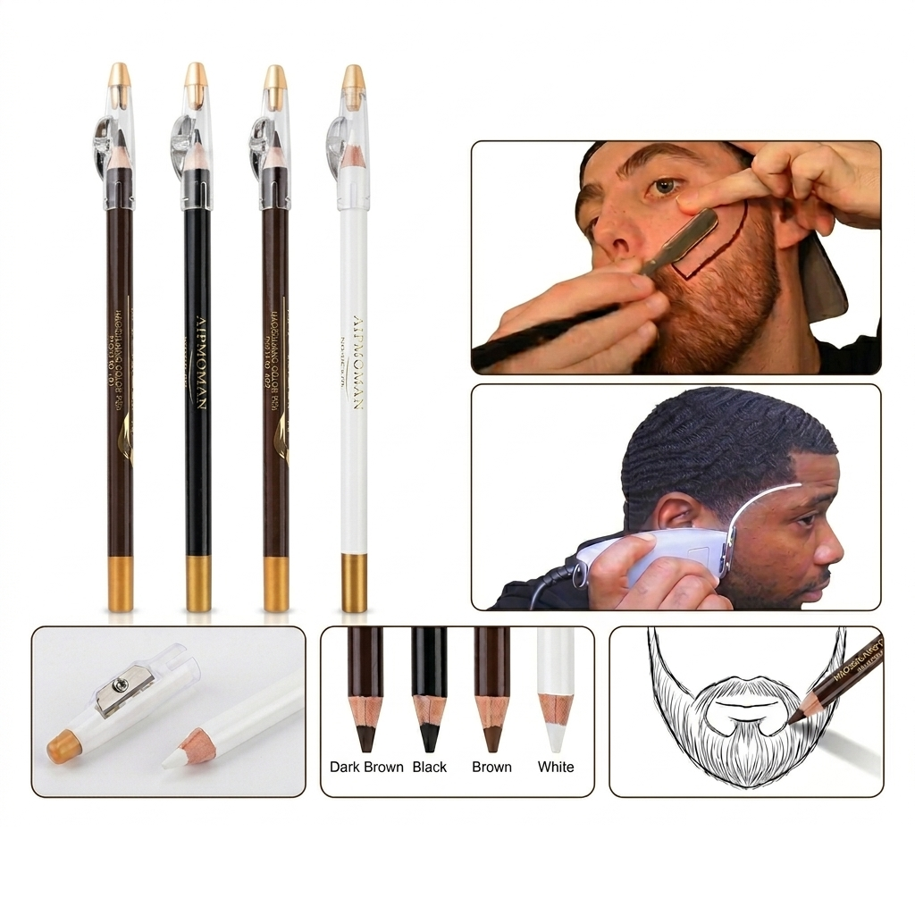 Pro Barber Hairline Pencil wit – Men'S Grooming Eyebrow Shape recenzja i cena