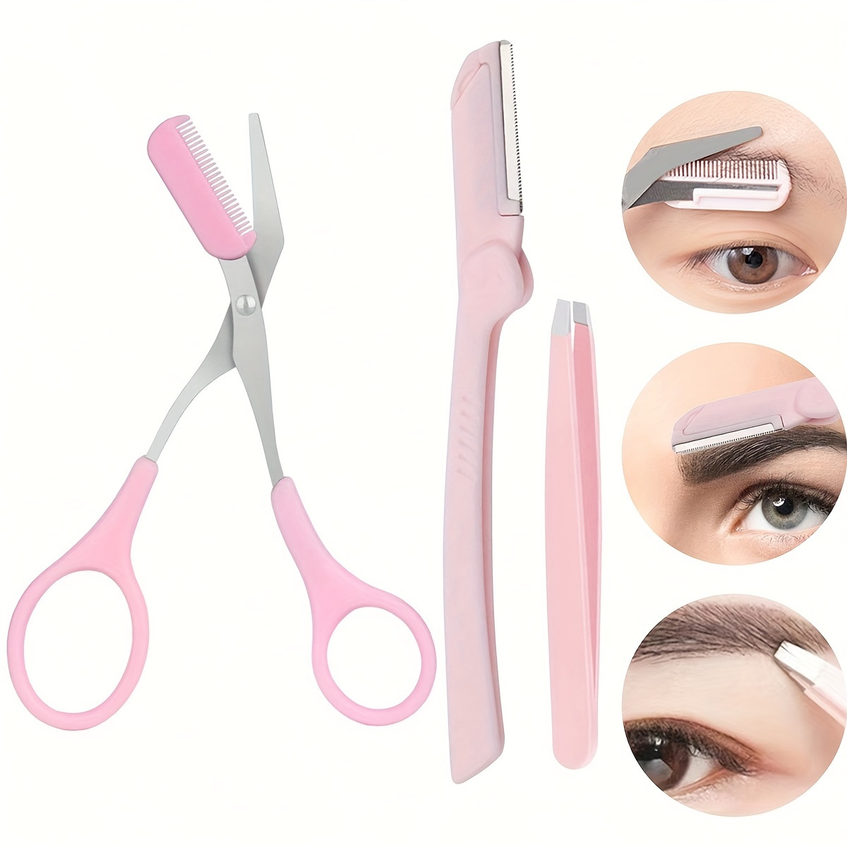 3pcs Set Eyebrow Kit For Women – Grooming Men'S Eyebrows recenzja i cena
